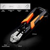 8 Inch Steel Bolt Cutter, Cr-V Mini Wire Cutter, Cable,