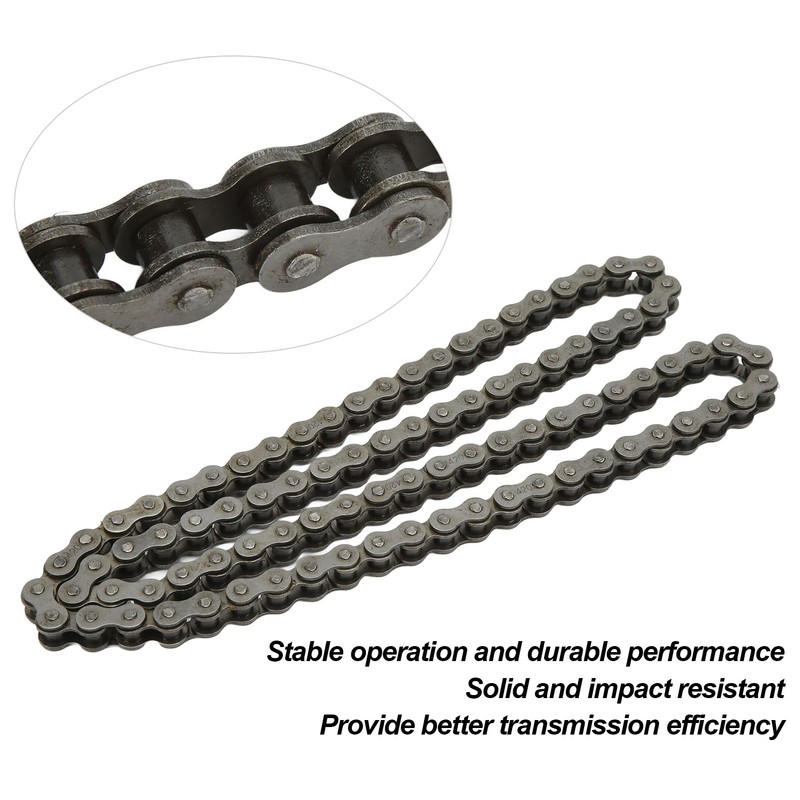 90 Link Rear Drive Chain 420 Carbon Steel Replacement for