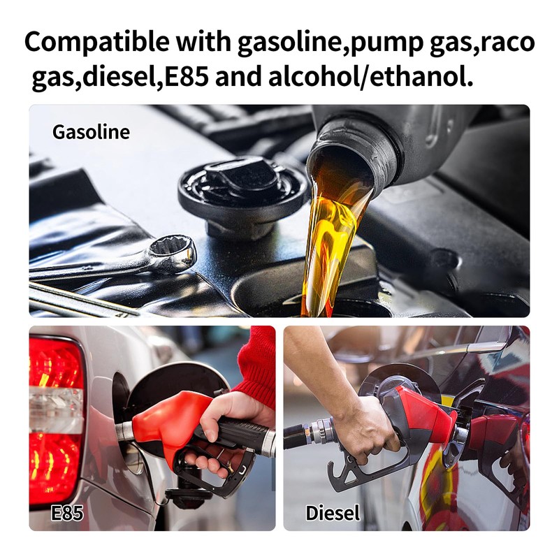 Gautory Universal External Inline Electric Fuel Pump High Flow 300LPH