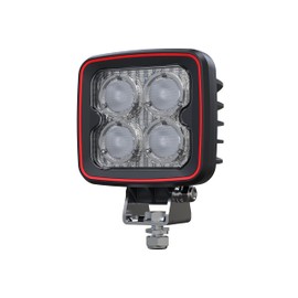 HMH Weldex WDWL-4S12DT60 (WDWL-4S12W60) LED Work Light Reversing Light 12 W 60 Degrees 1000 Lumen Cold White IP69K 12 V 24 V ECE R10 & ECE R23 Die-Cast Aluminium