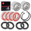 Front & Rear Wheel Bearing Seal + CIRCLIP Kit For