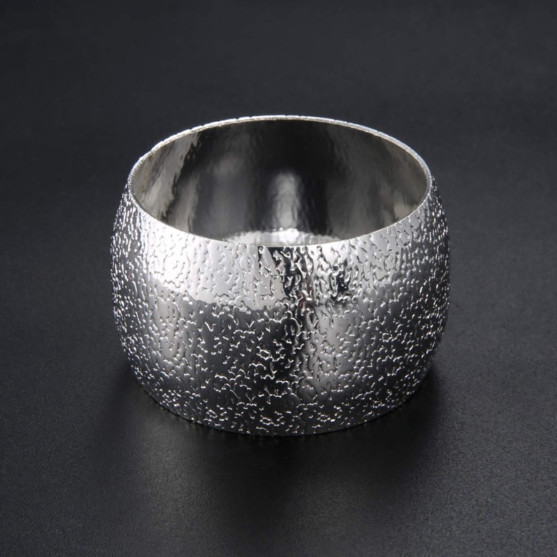 Napkin Rings Round Alloy Napkin Rings for Restaurant Commercial Hotel
