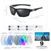 Polarized Sunglasses Men Women Outdoors Driving Fishing Hiking Wrap Around