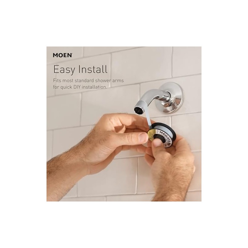 Moen Engage Chrome Magnetix 2-in-1 Combo Rain Showerhead with Detachable