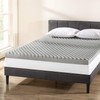 Best Price Mattress Mellow 4 Inch Egg Crate Memory Foam