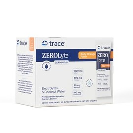 Astring-O-Sol- Minerales traza ZeroLyte (naranja salada) | Mezcla de bebida en polvo de electrolitos sin azúcar | Hydration, Immuni