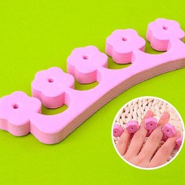 Manicure Toe Finger Sponge Fixer Nail Art 1P / 매니큐어 발가락 손가락 벌리는 스펀지 고정 네일 아트 1P