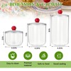 Suclain 6 Pack Candy Jars with Lids Set, 30 &