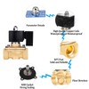 adahill Float Valve,AC110V Automatic Water Level Control Switch with Brass