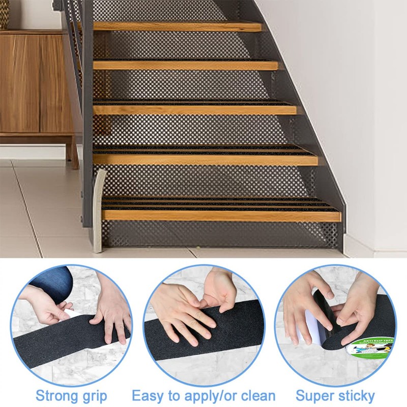 Yorwe Anti Slip Tape, High Traction,Strong Grip Abrasive, Not Easy