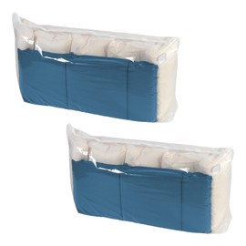 WENKO Jumbo Cube XXL, 2er Set, Vakuum Aufbewahrungsbeutel, Transparent, 180 x 90 x 50 cm, 69733800