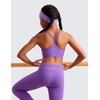 CRZ YOGA Butterluxe Sujetador Deportivo para Chicas de Entrenamiento con