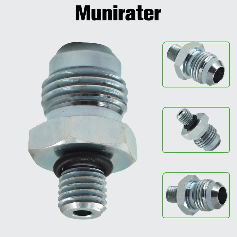 6 AN x 5/16-24 O Ring Hydroboost Spittier/Return Port Replacement