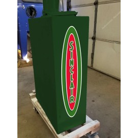 25" X 6" SINCLAIR GAS OIL VINYL DECALS LUBESTER SIDES OIL PUMP CAN LUBSTER