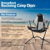 BreezeBack Reclining Camp Chair