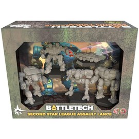 Catalyst Game Labs BattleTech | Miniatures | Second Star League Assault Lance | Expansion | Miniature Game Ages 14+ | Game in English
