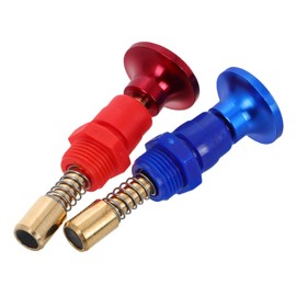 CHILDWEET 2pcs Motorcycle Throttle Control Plunger Starter Knob Switch Manual Choke Lever for Compatible with Various Brands Simple Tool Installation