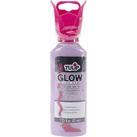 Tulip 1.25oz 3D Fabric Paint Purple Glow