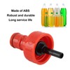 G1/4 Carbonation Cap Ball Lock Type Robust Lightweight ABS Carbonation