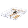 InterDesign 10 x 30.5 x 5 cm Clarity Drawer Organizer