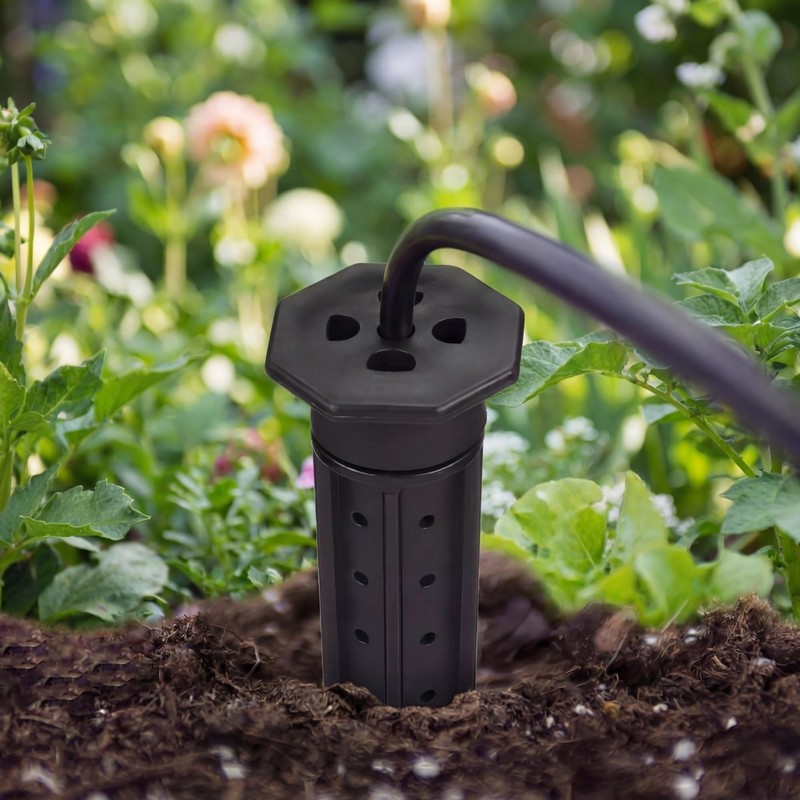 Briwooody 4 Pack Garden Watering Stake Large UV-Protected ABS Plastic