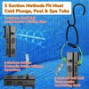 Cold Plunge Filter with 2 Water Flow Outlet, 500 GPH