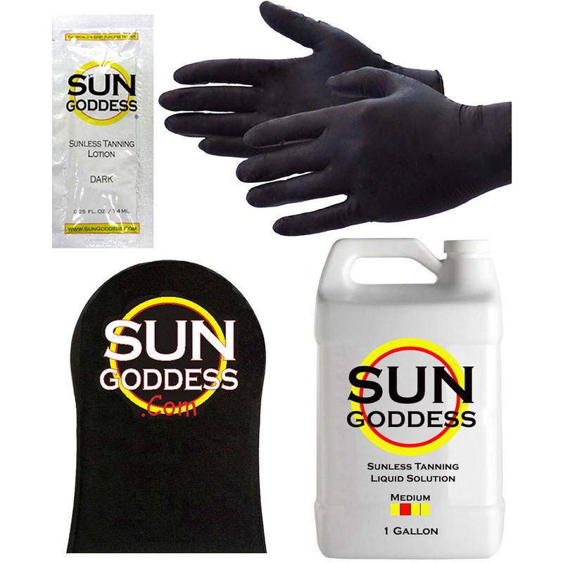SUN GODDESS - MEDIUM - Spray Tan Solution - Gallon