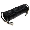 Air Hose,25ft Air Compressor Hose with Bend Restrictor,PE Recoil Air