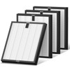 4 Pack HY4866 Replacement Filters for MORENTO/WESTHEY HY4866 Air Purifier