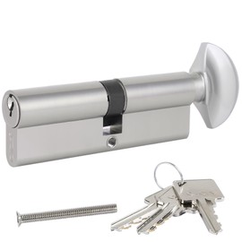 DIDA® 95mm Euro Cylinder Lock 45T/50 UPVC Barrel Lock with 3 Keys Anti-Pick Anti-Bump Door Lock