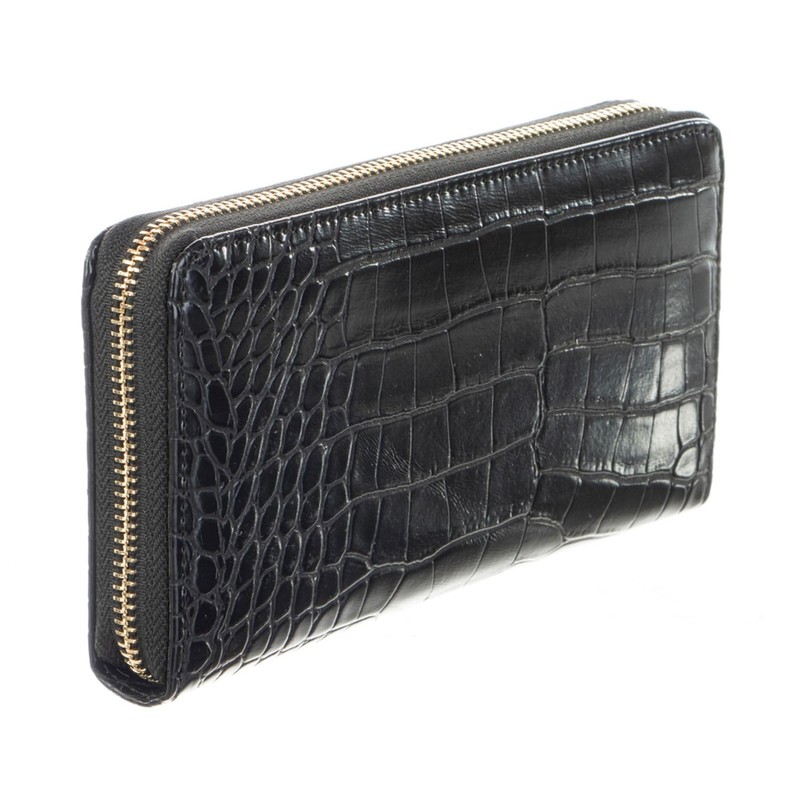 Bodenschatz Zip Around Wallet Black, black