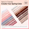 Dip Powder Nail Kit Starter 40 Pcs, 20 Colors Nude