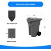 Reli. SuperValue 65 Gallon Trash Bags | 60 Count |
