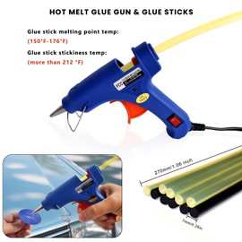 Car Dent Puller Kit,47PCS Paintless Dent Remover Kit with Golden Dent Puller, Bridge Puller & Glue Gun for Auto Body Dent Removal, Dent Pullers Kit for SUV Truck Car Refrigerator DIY Repair