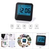 Portable Foldable Tabletop Travel Digital Alarm Clock with Temperature Calendar