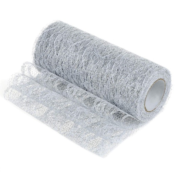 TsunNee Glitter Lace Roll Table Runner, Chair Sash, Tutu Material,