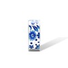 Santuzza 925 Sterling Silver Daisy Ring Blue Enamel Flower Pattern