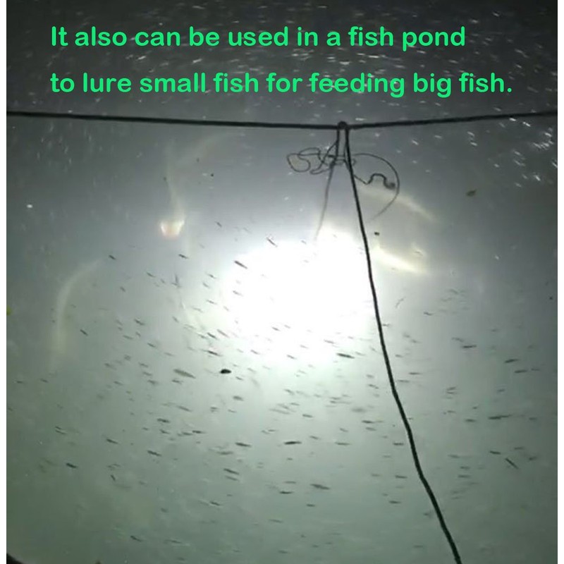 SAMDO Underwater Fishing Light Lamp IP68 12V 180 SMD LED