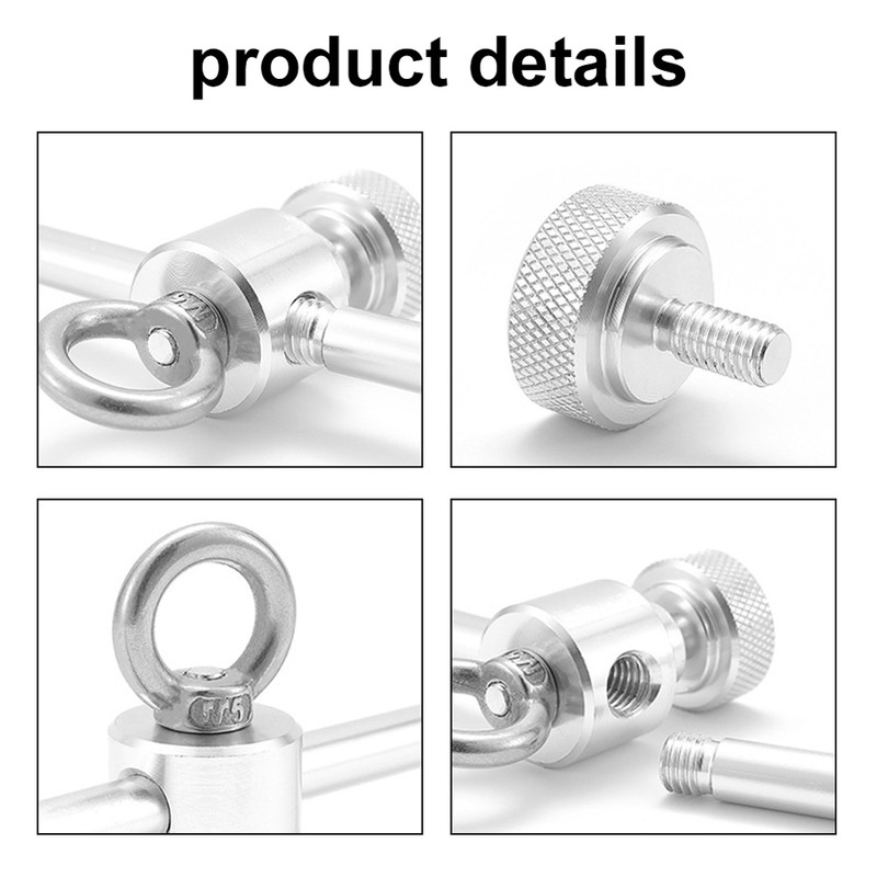Outdoor Portable Aluminum Alloy Hung Tripod Camping Picnic Pot Hung