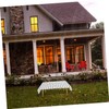 Hohopeti 2pcs Football Party Tablecloth Reusable Table Cover Grass Print