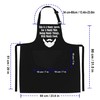 LINEN CLOSET® Manly Man Apron for Men Funny Aprons Grilling