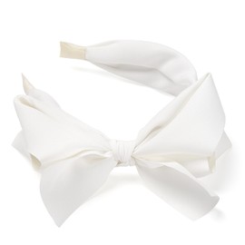 WantGor Bowknot Headbands, Wide Turban Hair Hoops With Knotted Bows - Hair Accessories for Women