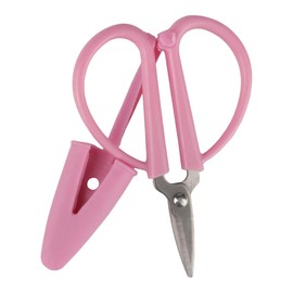 JubileeYarn Tiny Traveler Scissors - Portable Mini Airplane Snips - Sea Pink - 1 Pair