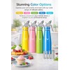 Whipped Cream Dispenser–Double Wall Insulated Aluminum Water Bottle with Stainless