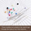 Super Skinny Needles, Mini Doll Buttons Needles, Tiny Needles for