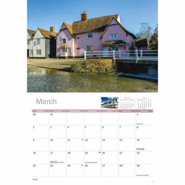 Carousel Worldwide, Suffolk 2026 A4 Wall Calendar
