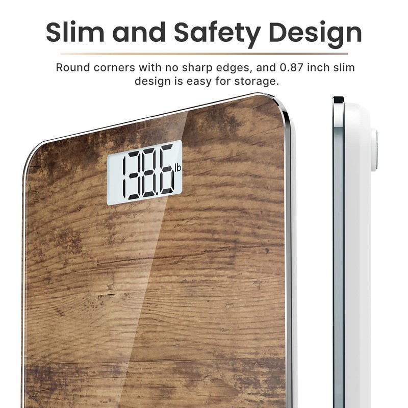RENPHO Digital Bathroom Scale, Highly Accurate Body Weight Scale with