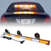 Xprite 35.5" Traffic Advisor Light Bar, LED Emergency Strobe Lights