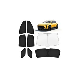 KUST Car Window Shades for Chevy Equinox 2025-2026 (Not for EV) Windshield Sun Shade Side Window Cover UV Block Privacy Protection Equinox Accessories for Camping Blackout Rear Back Full Set 8PCS