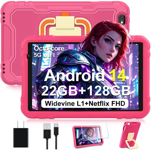 2024 Newest Android 14 Tablet, 10 inch Tablets 22GB+128GB +1TB